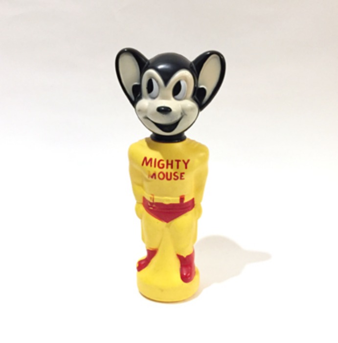 60s ORIGINAL MIGHTY MOUSE figures.
