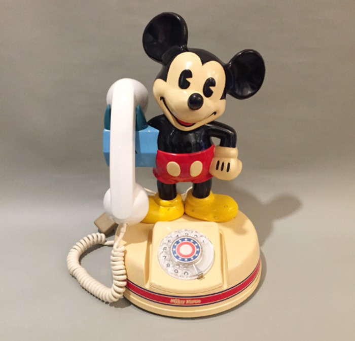 80s Walt Disney “Mickey Mouse” telephone.