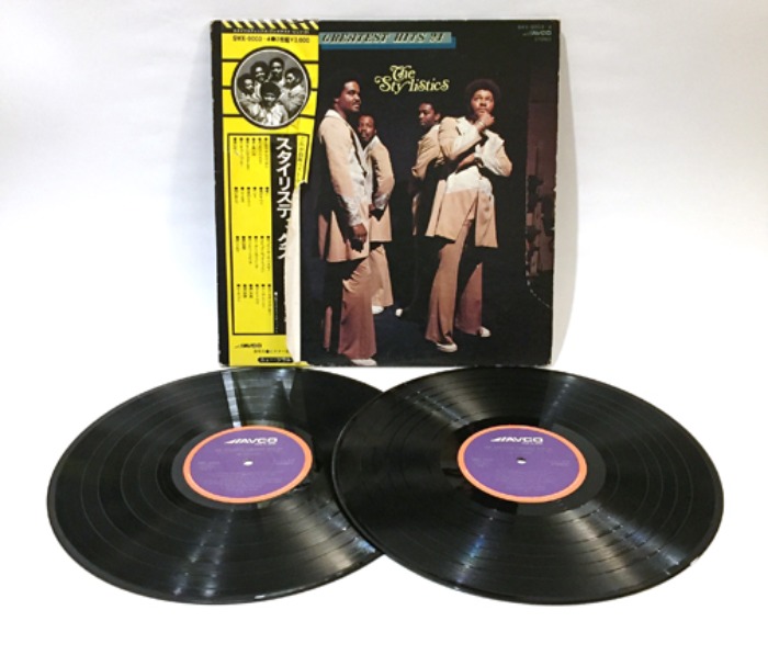 70s The Stylistics Greatest Hits 2 LP vinyl.