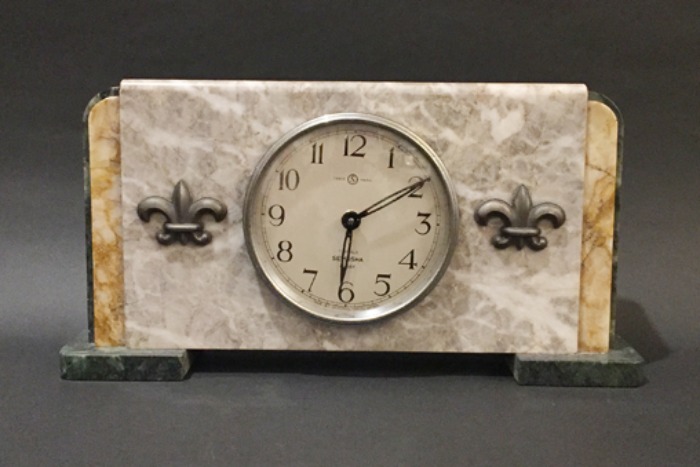 [JAPAN]60s antique SEIKOSHA 7 jewels marble 태엽식 wall clock.