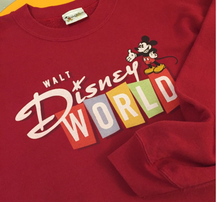 [U.S.A]Vtg WALT DISNEY “MICKEY” printing sweatshirt.