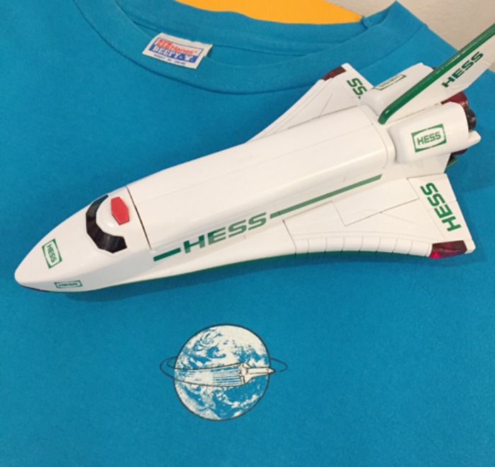 [U.S.A]Vtg Hanes “NASA Space shuttle(우주왕복선)” printing T-shirt.