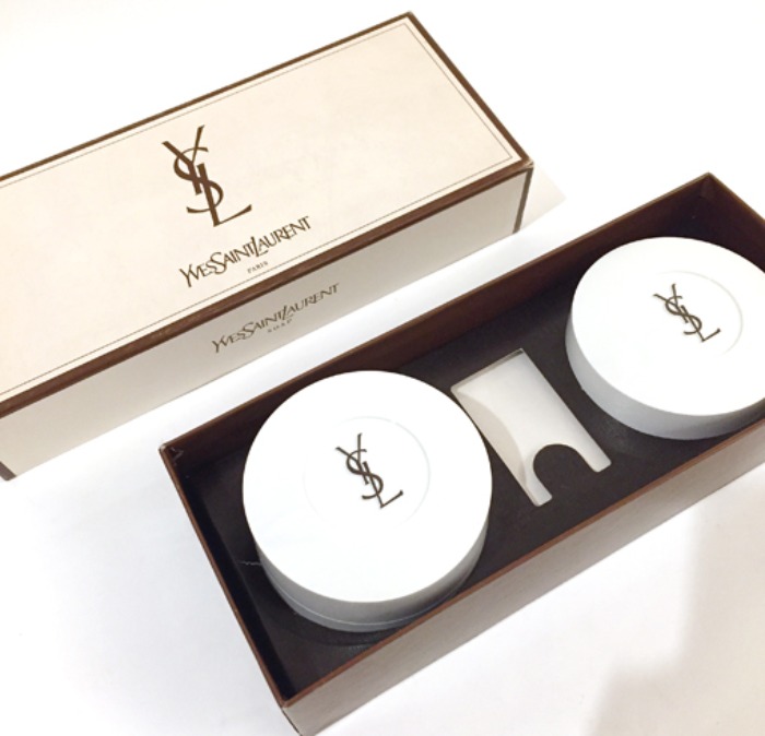 [NEW]YSL(Yves Saint Laurent) soap case set.