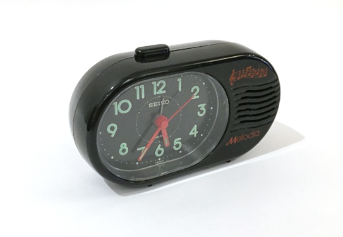 [JAPAN]80s SEIKO mini table alarm clock(알람시계).