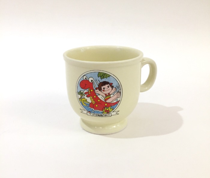 [JAPAN]90s PEKO CHAN 페코짱 ceramic mug cup.