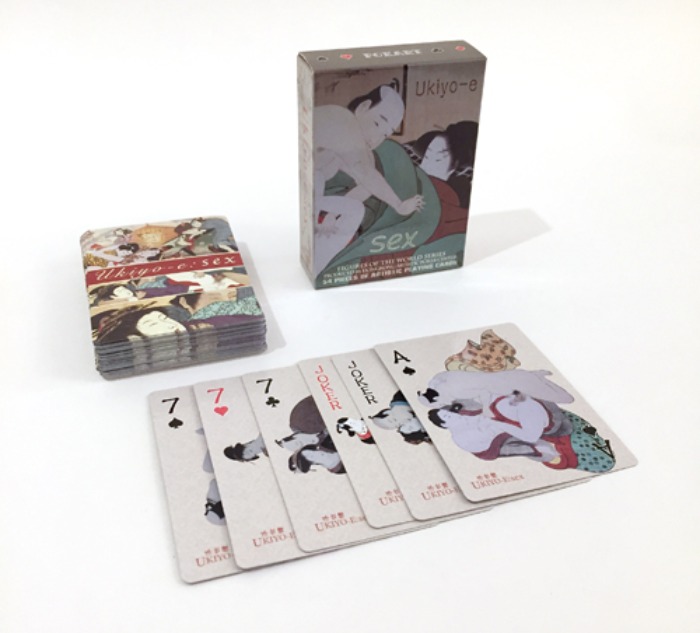 [재입고][JAPAN]00s Ukiyo-e:SEX adult poker card set(포커카드).