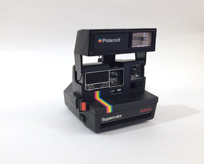 [ENGLAND]80s Polaroid Supercolor 635 CL 600 Camera.