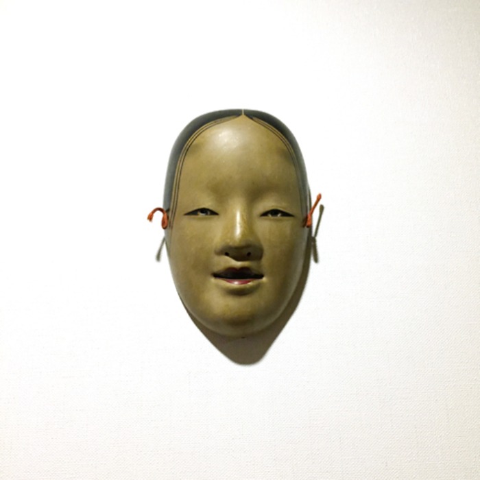 [JAPAN]60s japanese traditional irezumi character “Okame” mask.