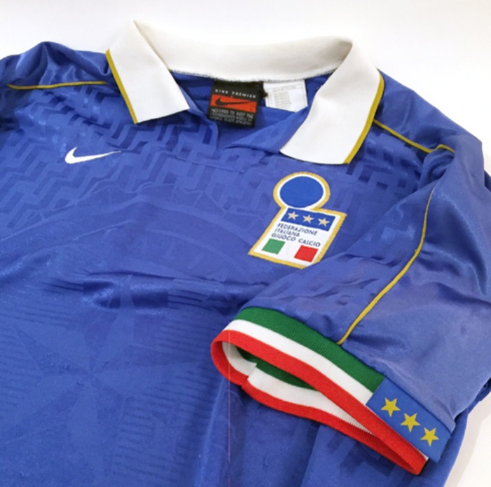 [U.S.A]90s NIKE “ITALY 1994-96 Home Football” Replica.