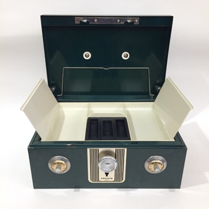 [JAPAN]70s antique iron safe box(금고).