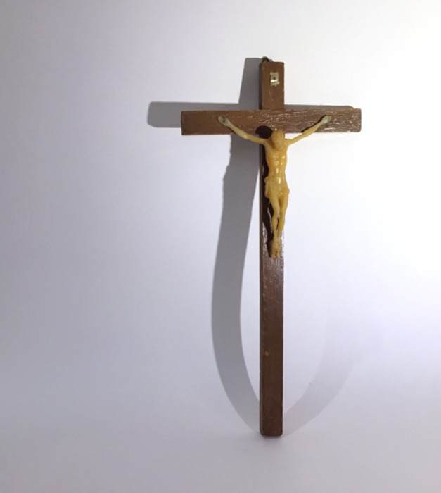 [italy]70s antique JESUS wood cross(십자가).