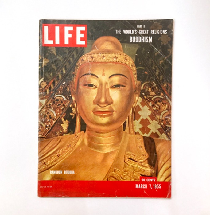 [RARE!][U.S.A]50s LIFE MAGAZINE “Buddhism” 1955년 3월호.