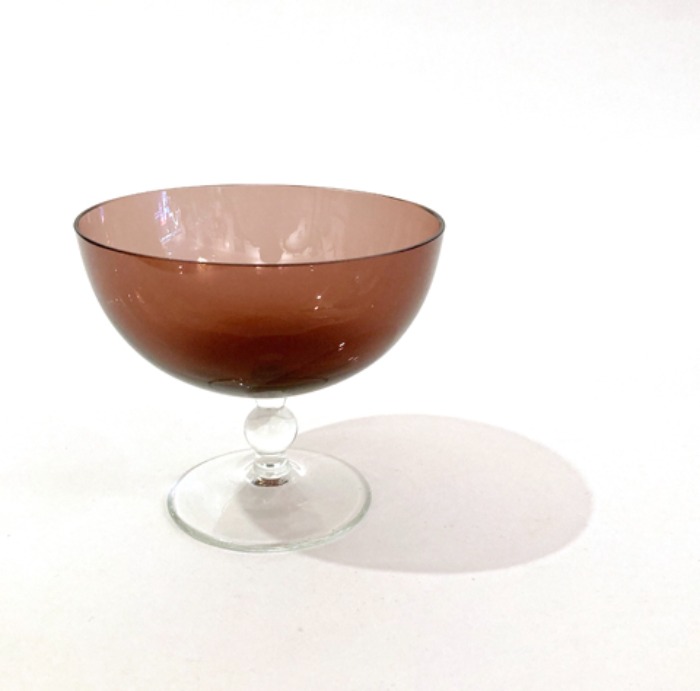 [U.S.A]80s icecream glass bowl(아이스크림볼).