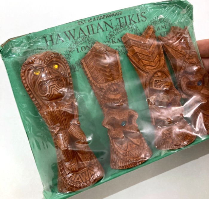 [new][U.S.A]80s Hawaiian traditional Tikis hand-craft goods.