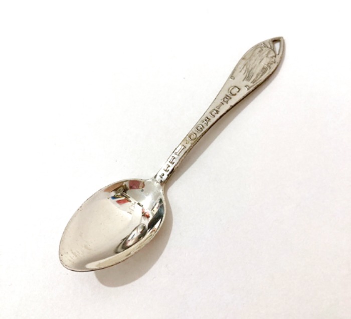 [U.S.A]80s Native indian silver 은 tea-spoon(티스푼).