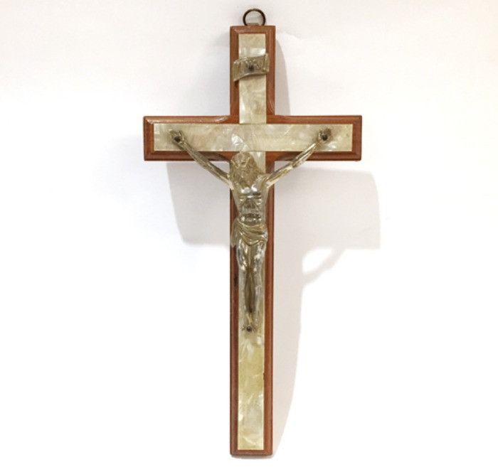 Antique Jesus Christ wood cross(십자가).