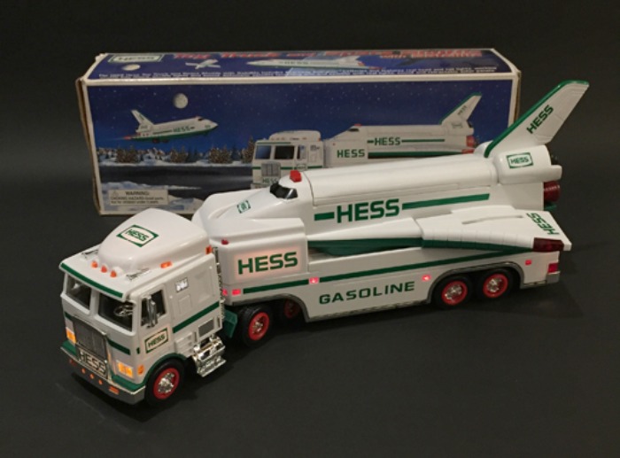 (3차재입고)90s HESS “Space Shuttle With Satellite” toy(우주왕복선/트럭).