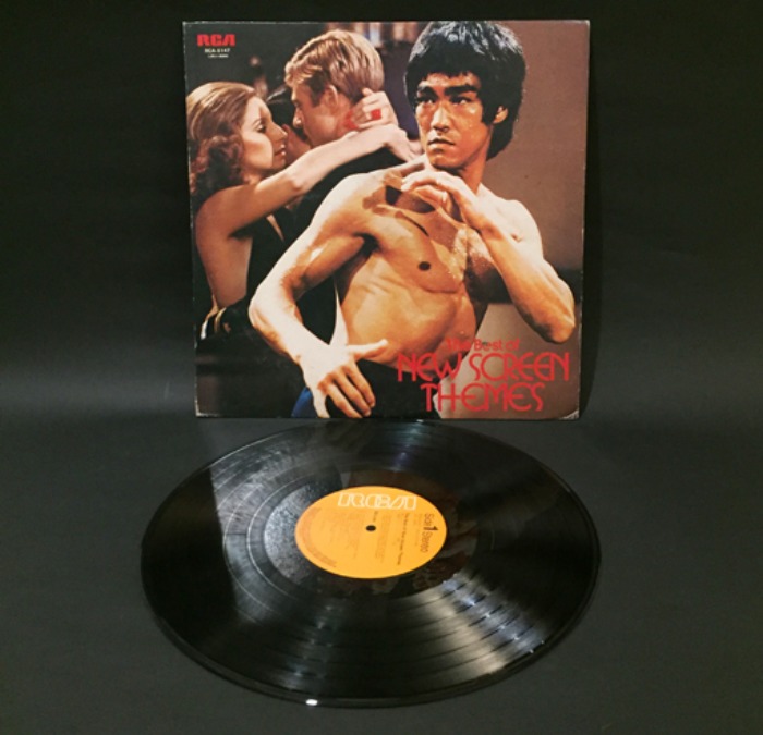 70s “Bruce Lee” 이소룡 용쟁호투 OST 삽입곡 vinyl by RCA RECORDS.