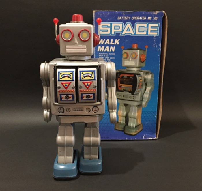 [U.S.A]80s “SPACE WALK MAN” moving robot(로봇).