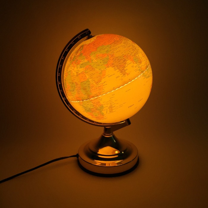 [JAPAN]Antique World Globe Desk Lamp(지구본 조명).