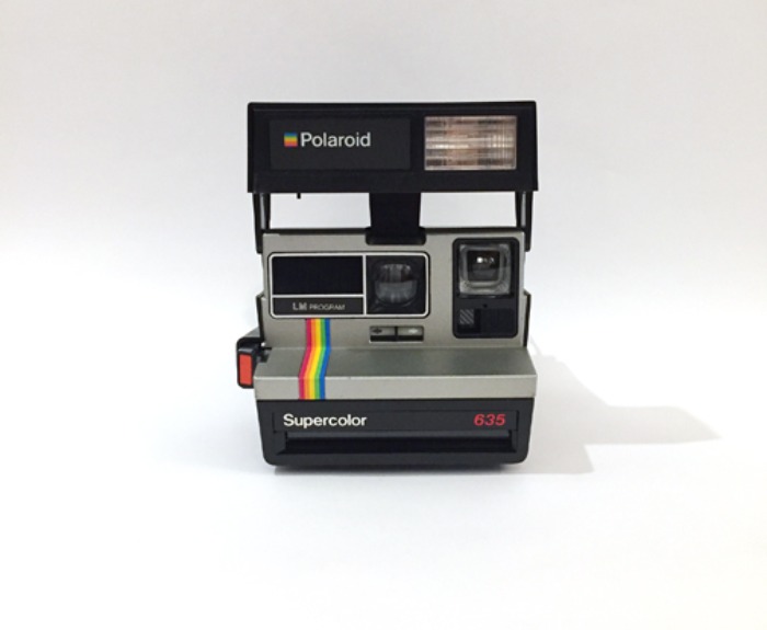[U.K]80s Polaroid supercolor 635 camera(필름 카메라).