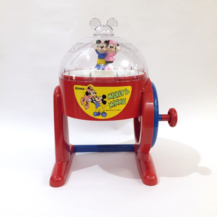 [JAPAN]RARE! Mickey &amp; Minnie Shaved ice machine made by Zojirushi(빙수기계).