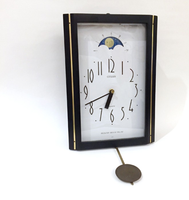 [JAPAN]80s CITIZEN “MOON PHASE” (달의 위상 변화) wall clock.