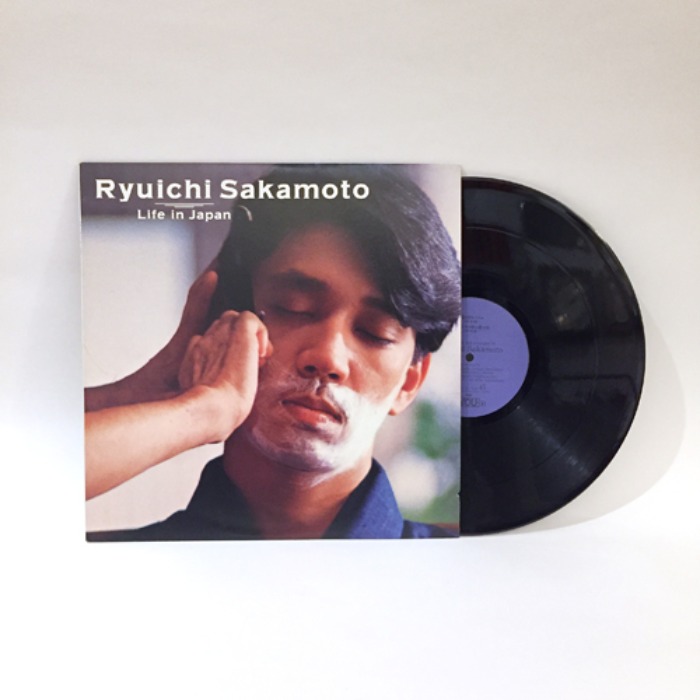 [JAPAN]80s Ryuichi Sakamoto “Life in Japn” vinyl LP(류이치 사카모토).