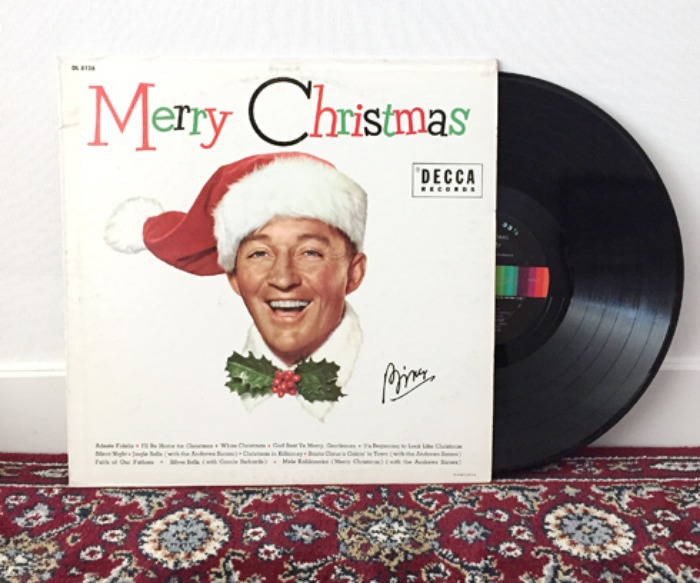 [U.S.A]70s BING CROSBY “Merry Christmas” DECCA RECORDS vinyl LP.