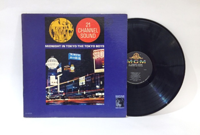 [U.S.A]60s “Midnight in Tokyo” 도쿄의 밤거리 사운드 MGM RECORDS vinyl LP.