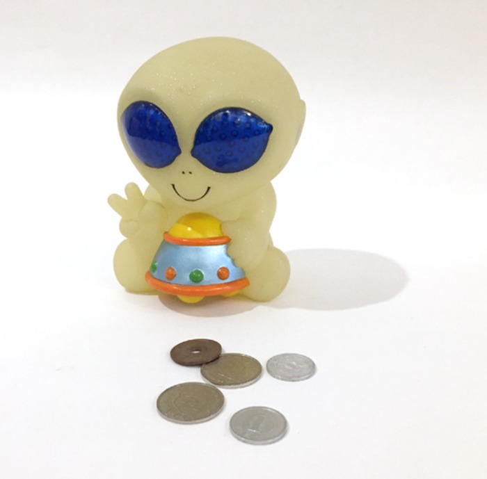 [U.S.A]90s U.F.O alien money box(저금통).