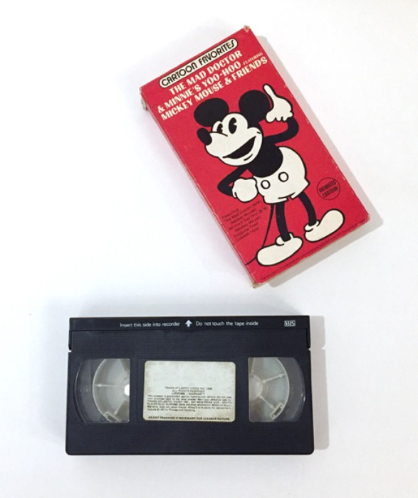 [RARE!][U.S.A]80s Mickey &amp; Minnie’s cartoon video tape.