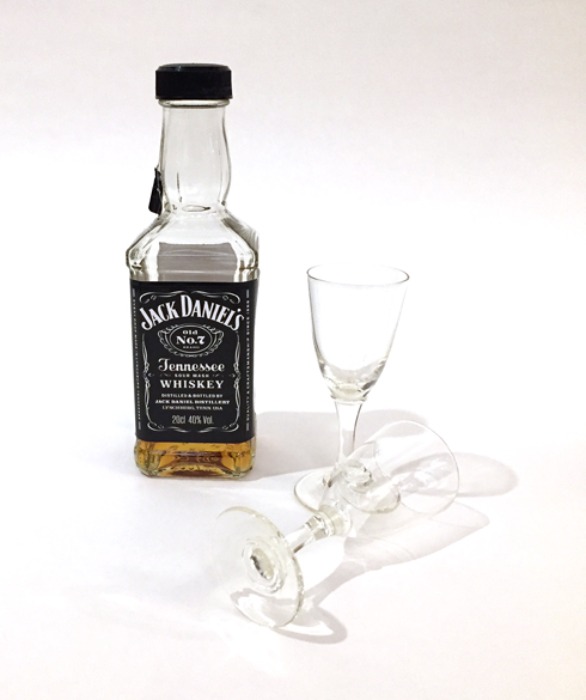 [U.S.A]80s Whiskey mini straight glass(위스키잔).