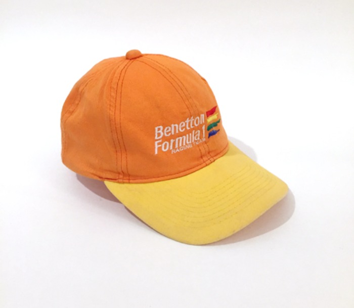 90s vintage BENETTON Formula-1 ball cap.