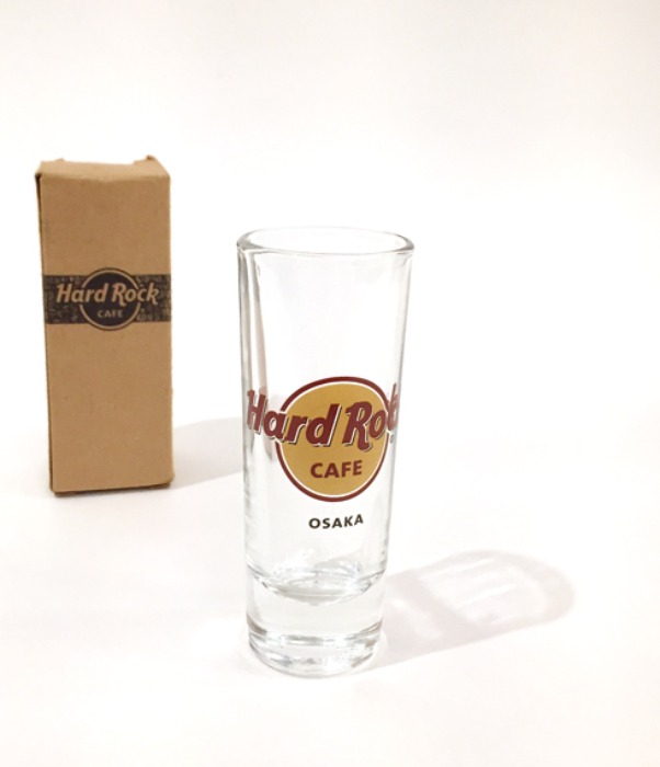 [U.S.A]90s Hard Rock CAFE “OSAKA” whiskey 미니 straight glass.