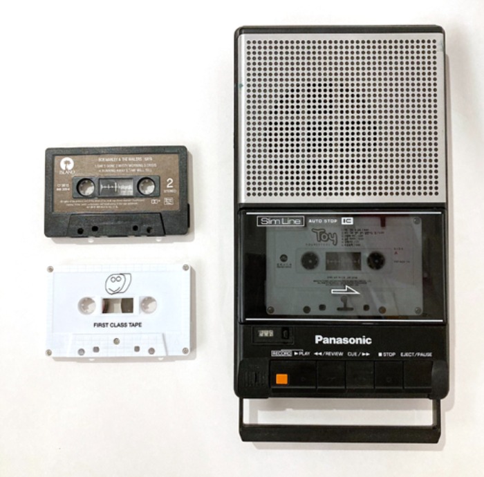 [JAPAN]80s Panasonic cassette player recorder.
