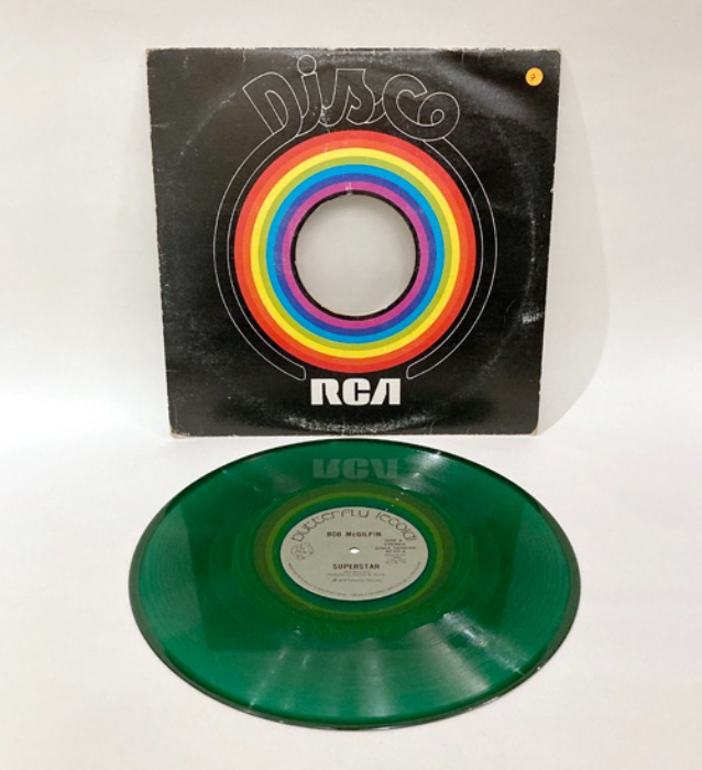 [U.S.A]70s &quot;Disco&quot; Bob Mcgilpin green color LP(컬러 바이닐).