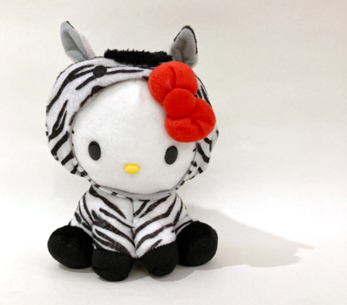 [JAPAN]Hello Kitty 얼룩말 doll.
