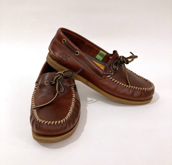 [U.S.A]Timberland leather moccasin/boat shoes.