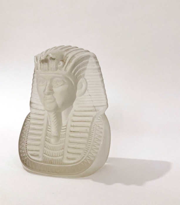 [EGYPT]70s Egypt Tutankhamun 투탕카멘 hand-made glass statue.